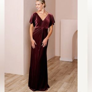 Gwen Velvet Dress from REVELRY NWT